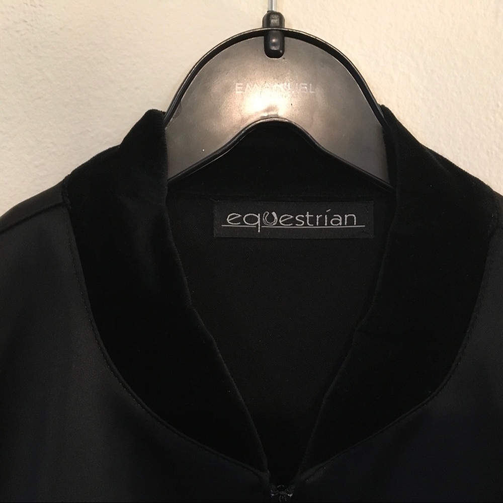 Equestrian Black Jacket Size Medium